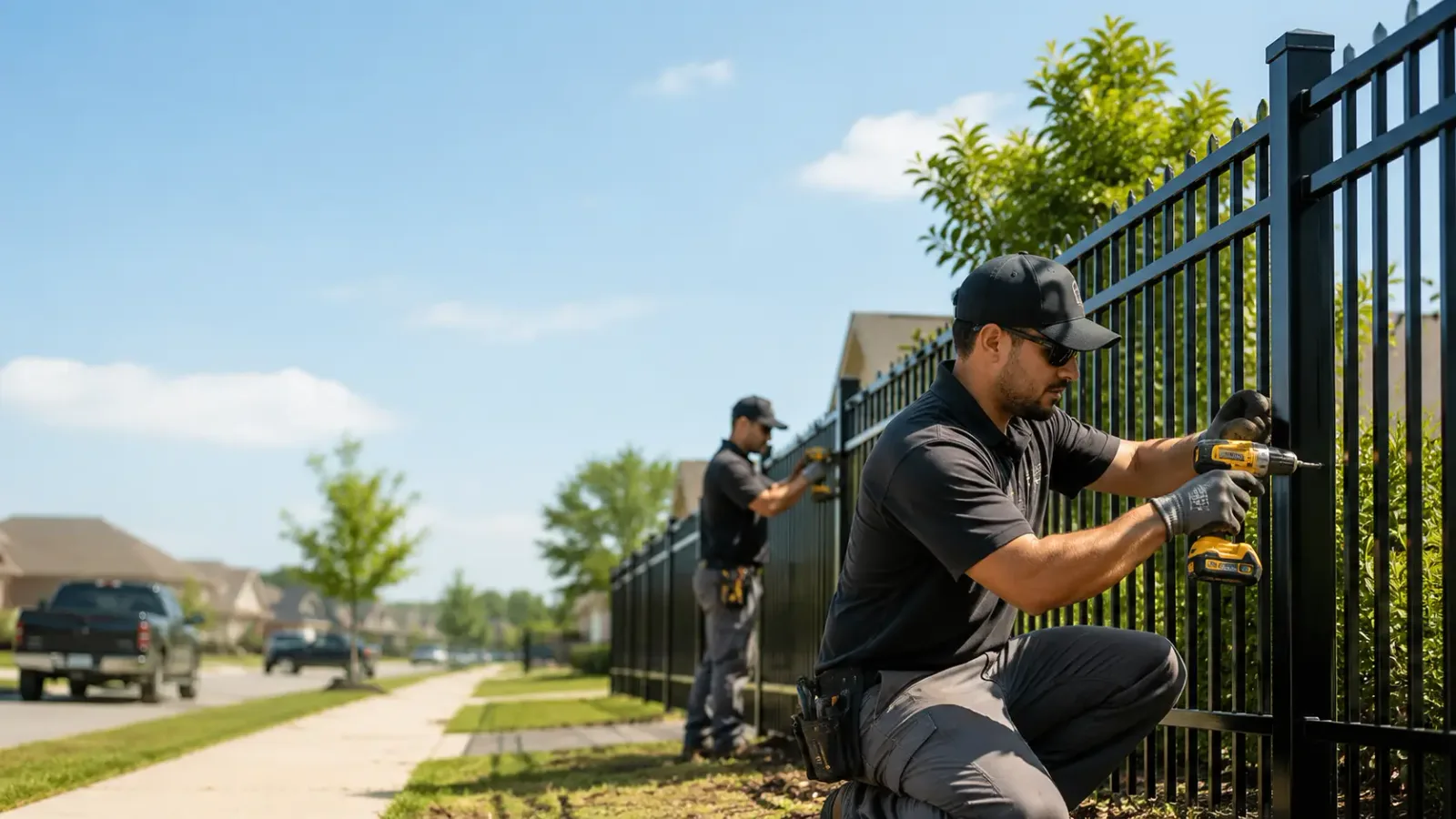 Metal Fence Installation in Glenview, IL